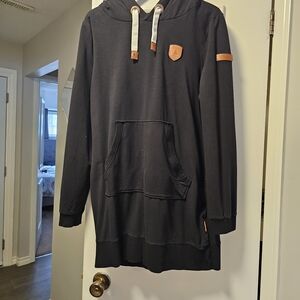 Wanakome Black Hoodie Dress